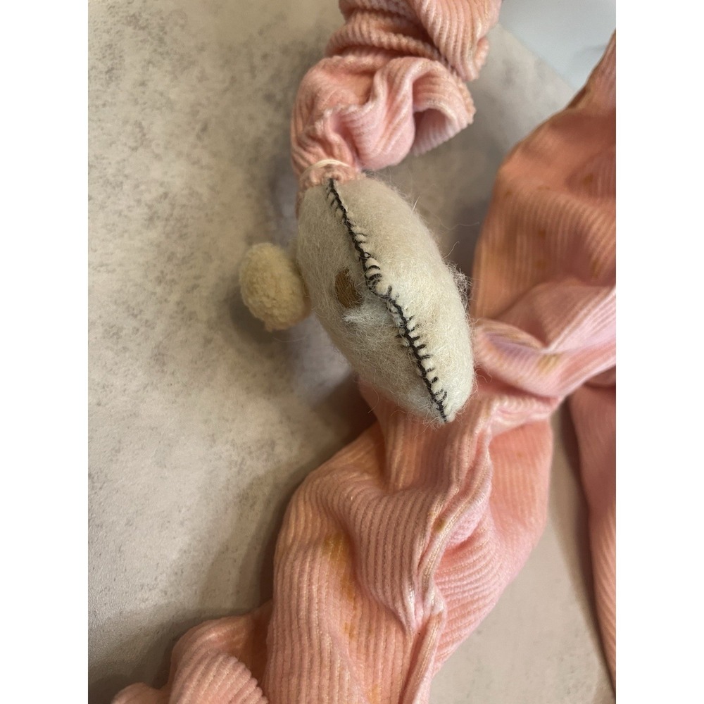 Vintage Pink Plastic Face Bendable Pixie Girl Doll 22" - Picture 8 of 12